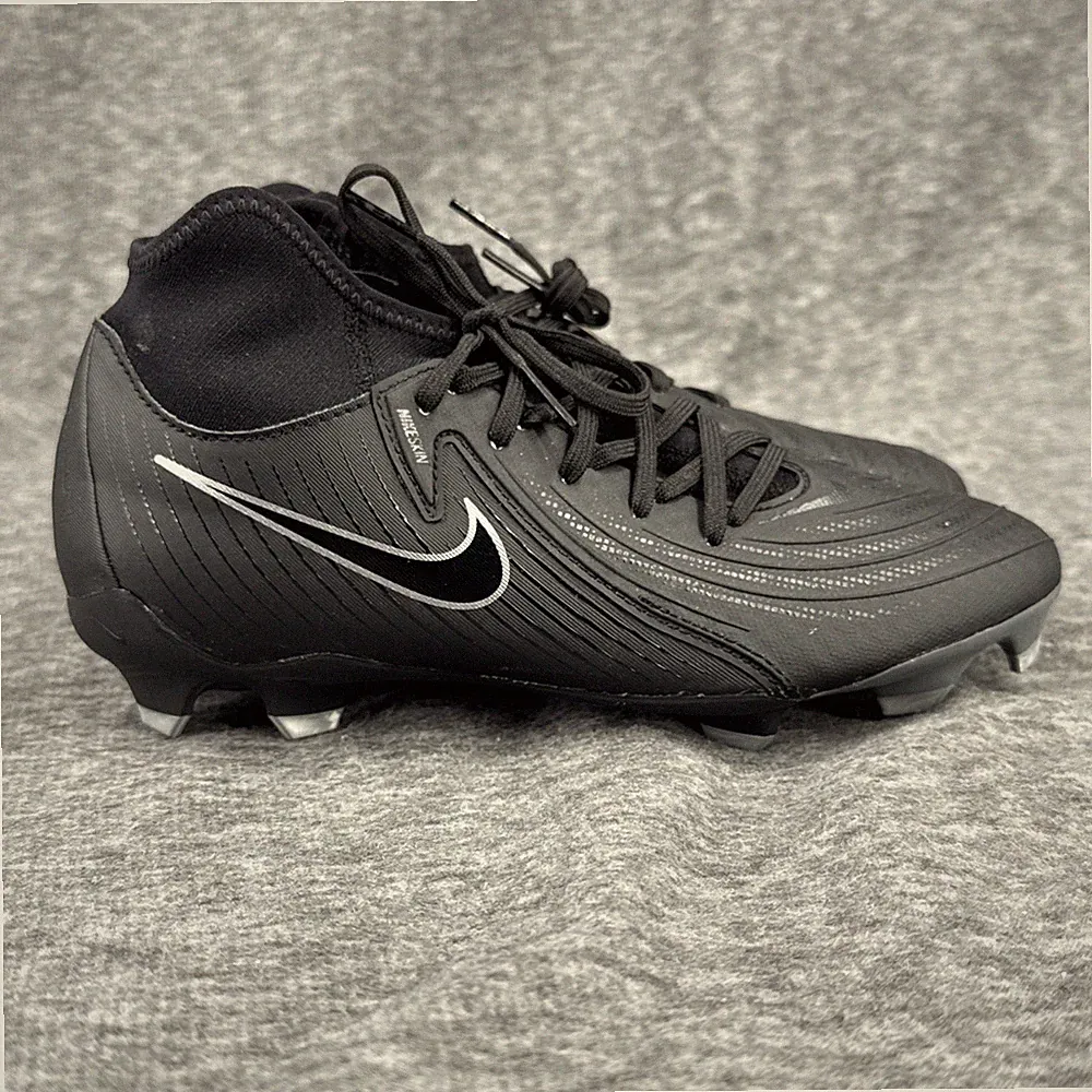 Nike Phantom Luna 2 Academy FG/MG Soccer Cleats Youth Size 5.5 Black New No Box