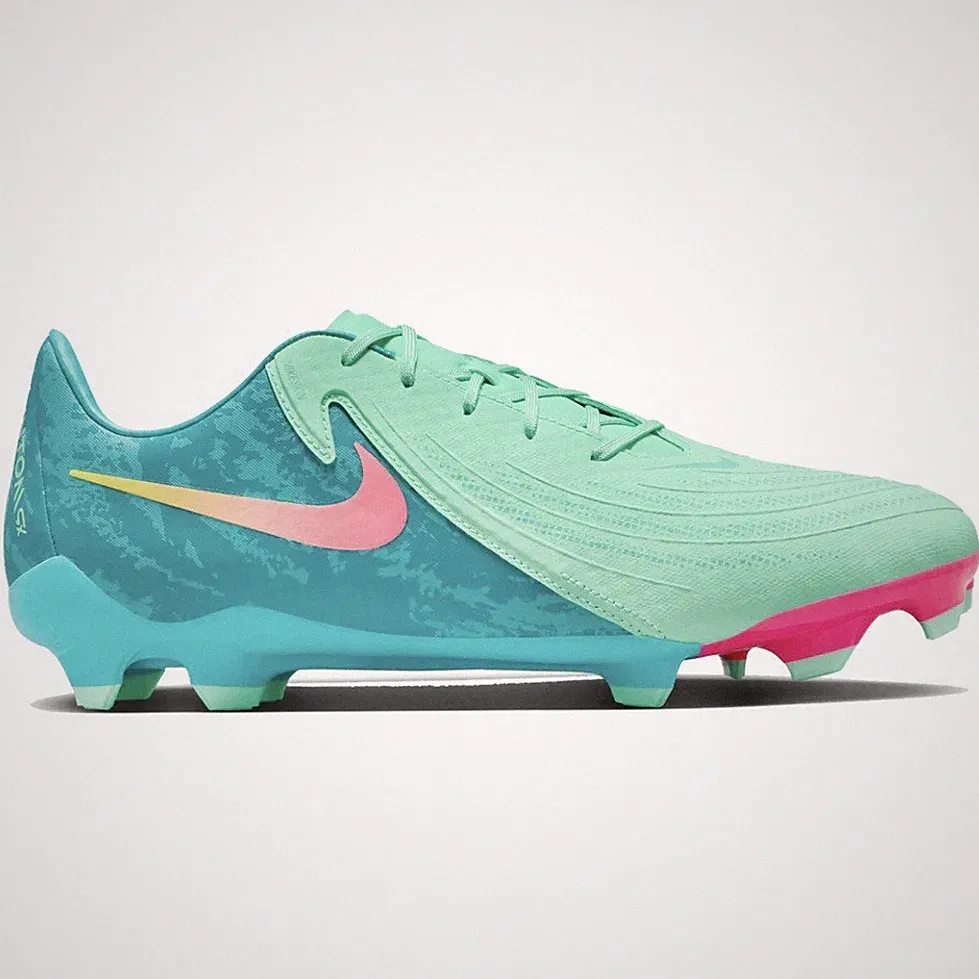 Nike Phantom Luna 2 Academy LV8 MG Low Top Soccer Cleats FJ2553-300 Mens Sz 11.5