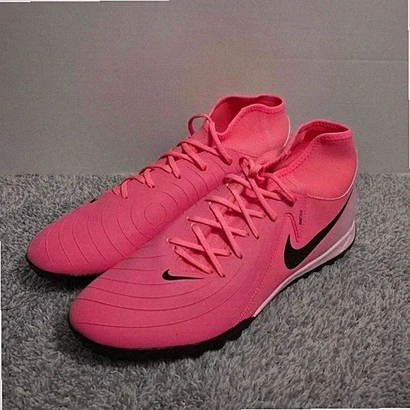 Nike Phantom Luna 2 Academy TF Turf Soccer Cleats Pink Mens Size 12 FJ2566-600