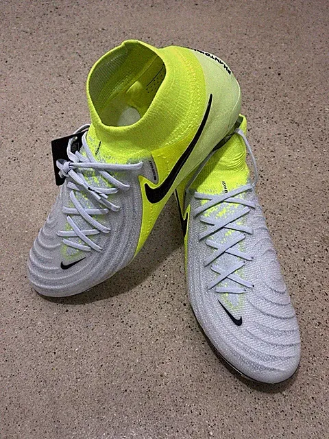 Nike Phantom Luna 2 Elite FG Grey/Volt HF4358-003 US M 10.5