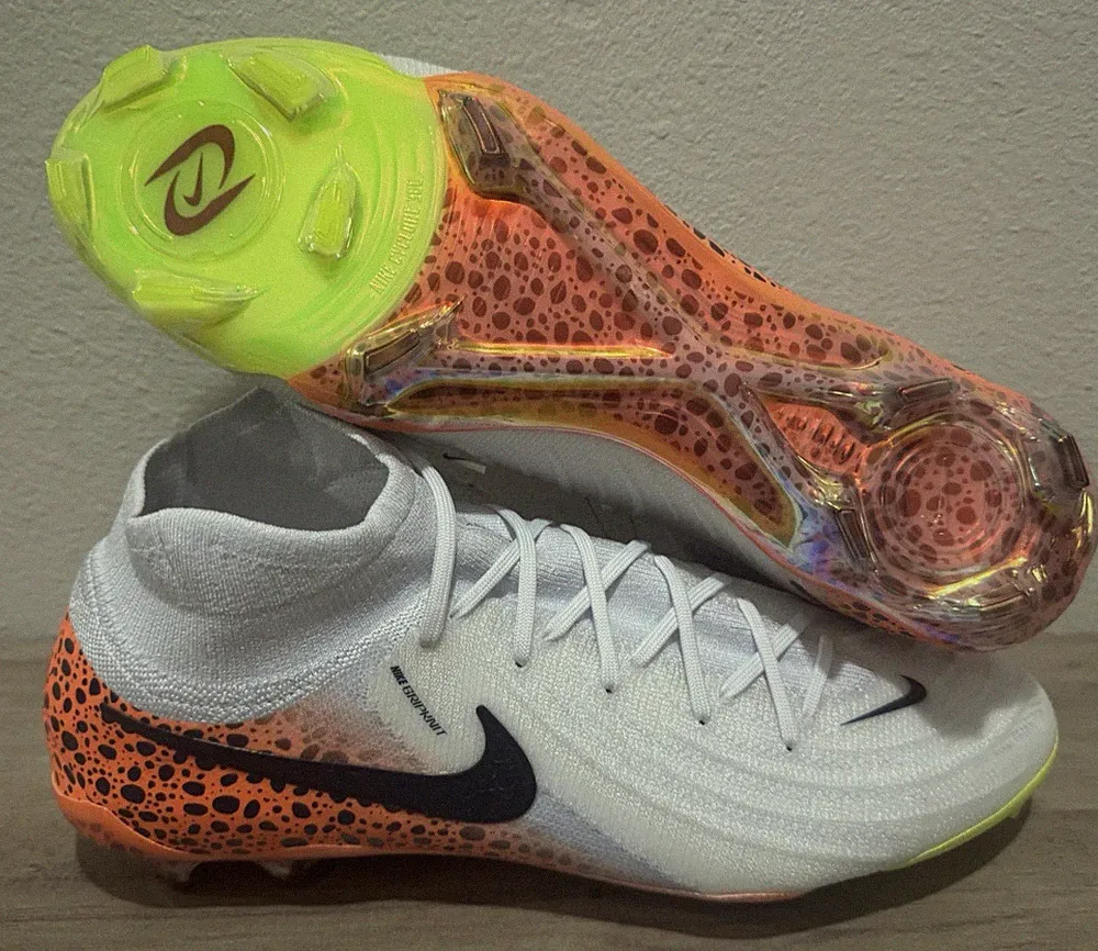 Nike Phantom Luna 2 Elite FG Mens 12 Soccer Cleats Safari Olympic HF4839-900