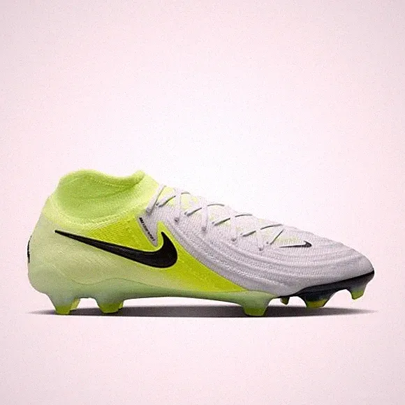 Nike Phantom Luna 2 Elite FG (Size 9) "Vold/Black/Silver" Men's Soccer Cleats