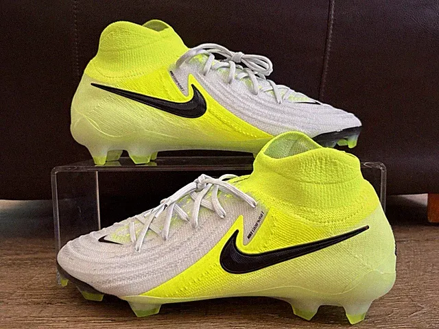 Nike Phantom Luna 2 Elite FG Soccer Cleats Grey Volt Men’s Sz 10 HF4358-003