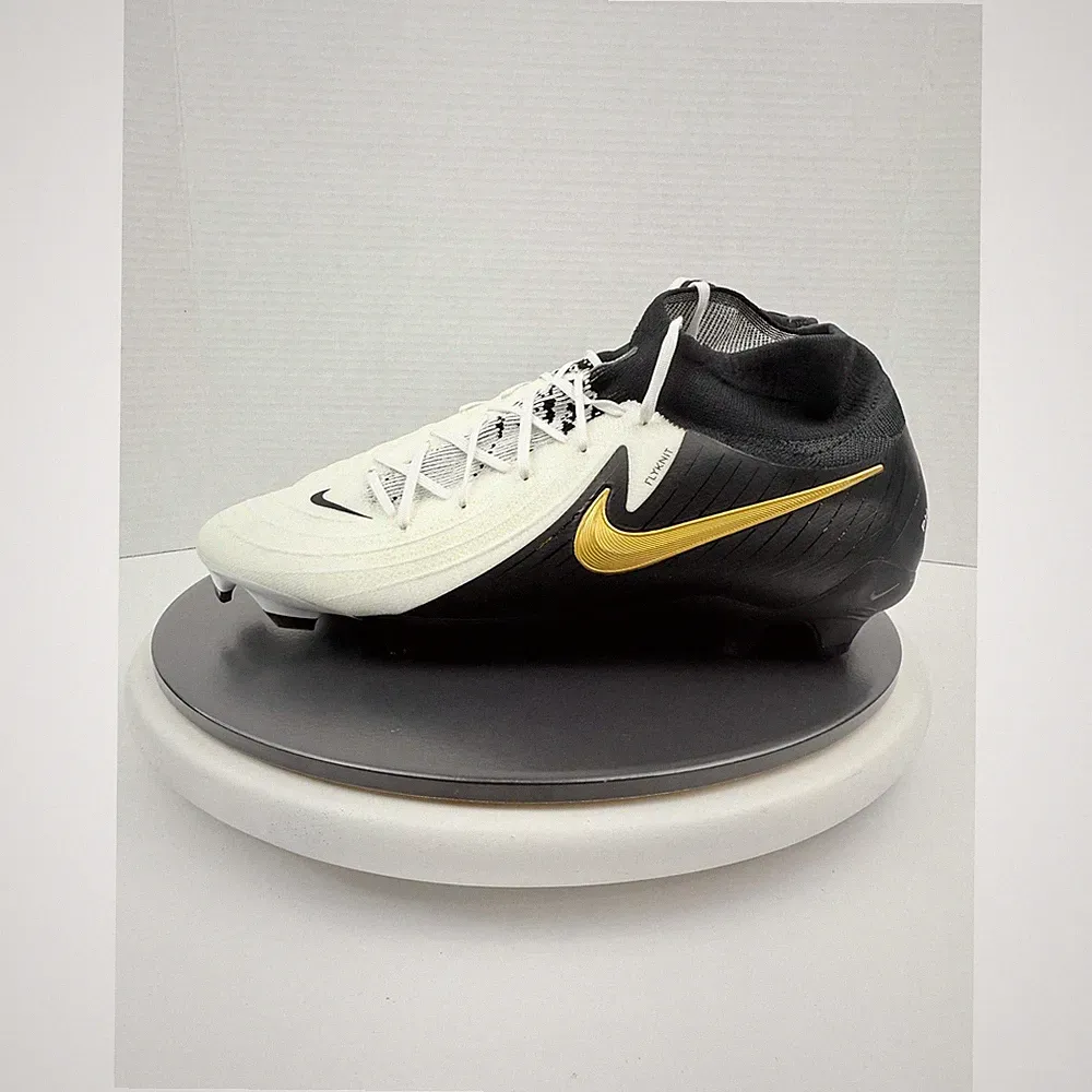Nike Phantom Luna 2 Pro FG Mens 11.5 Soccer Cleats Metallic Gold Coin FJ2575-100