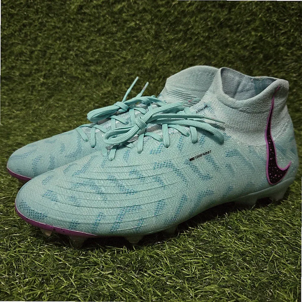 Nike Phantom Luna Elite FG Blue Soccer Cleats FN8453-300 Women's Size 12