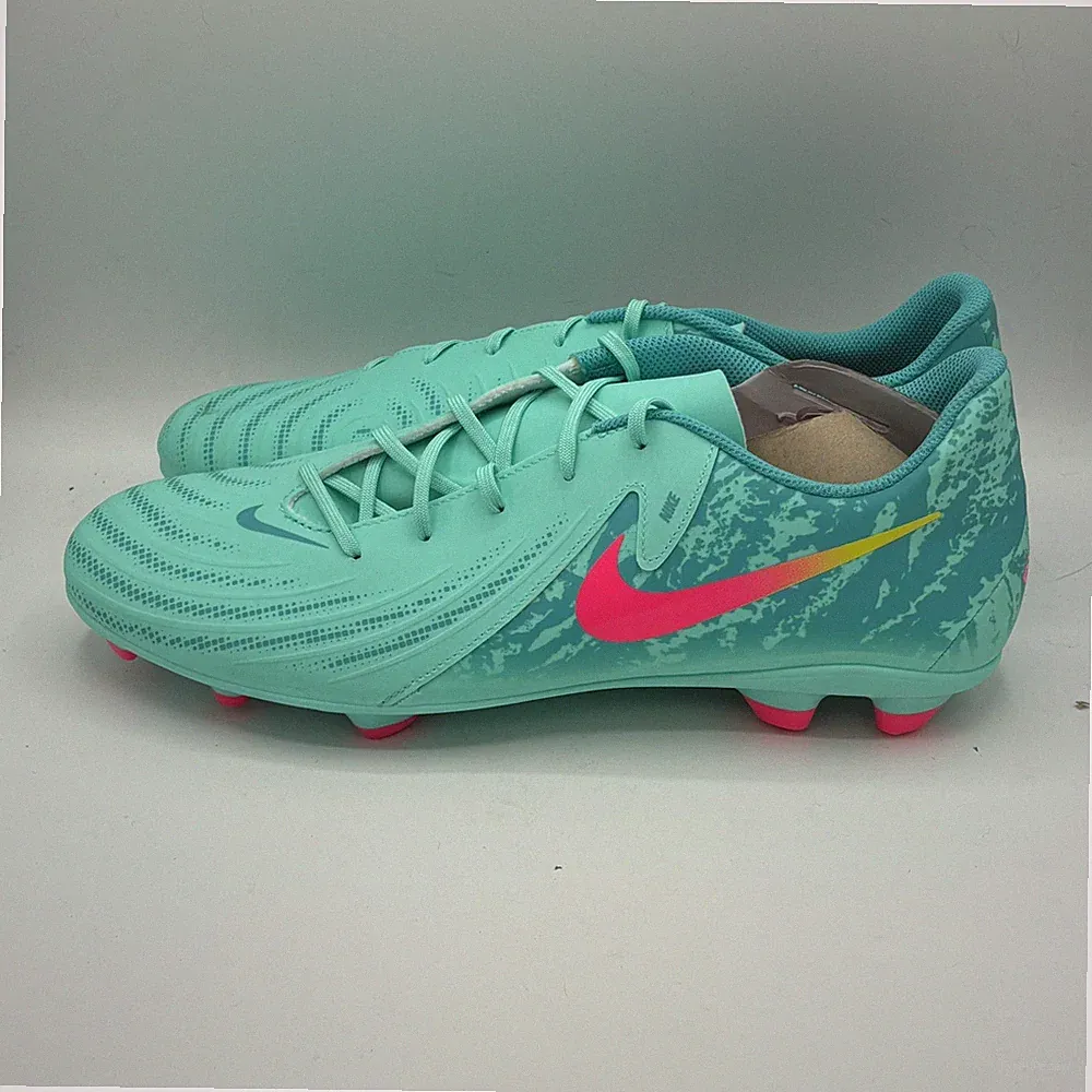 Nike Phantom Luna II Academy LV8 FG/MG Soccer Cleats FJ2561-300 Mens Sz 13