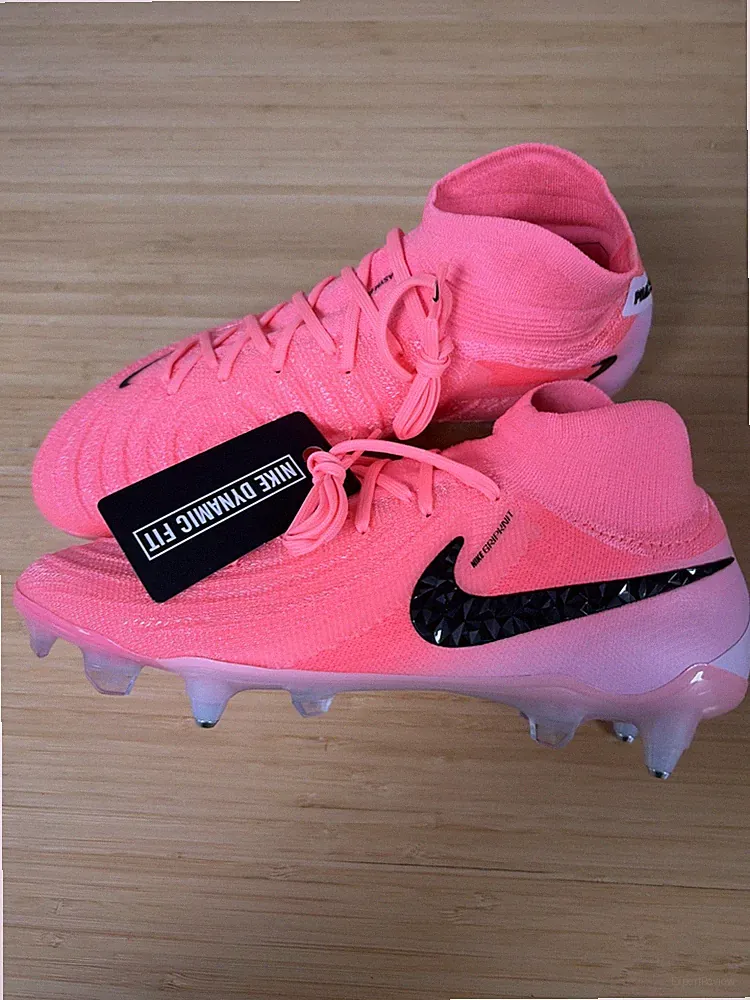 Nike Phantom Luna II Elite SG Pro AC Soccer Cleats - Pink - FQ8931-600 - Sz: 7