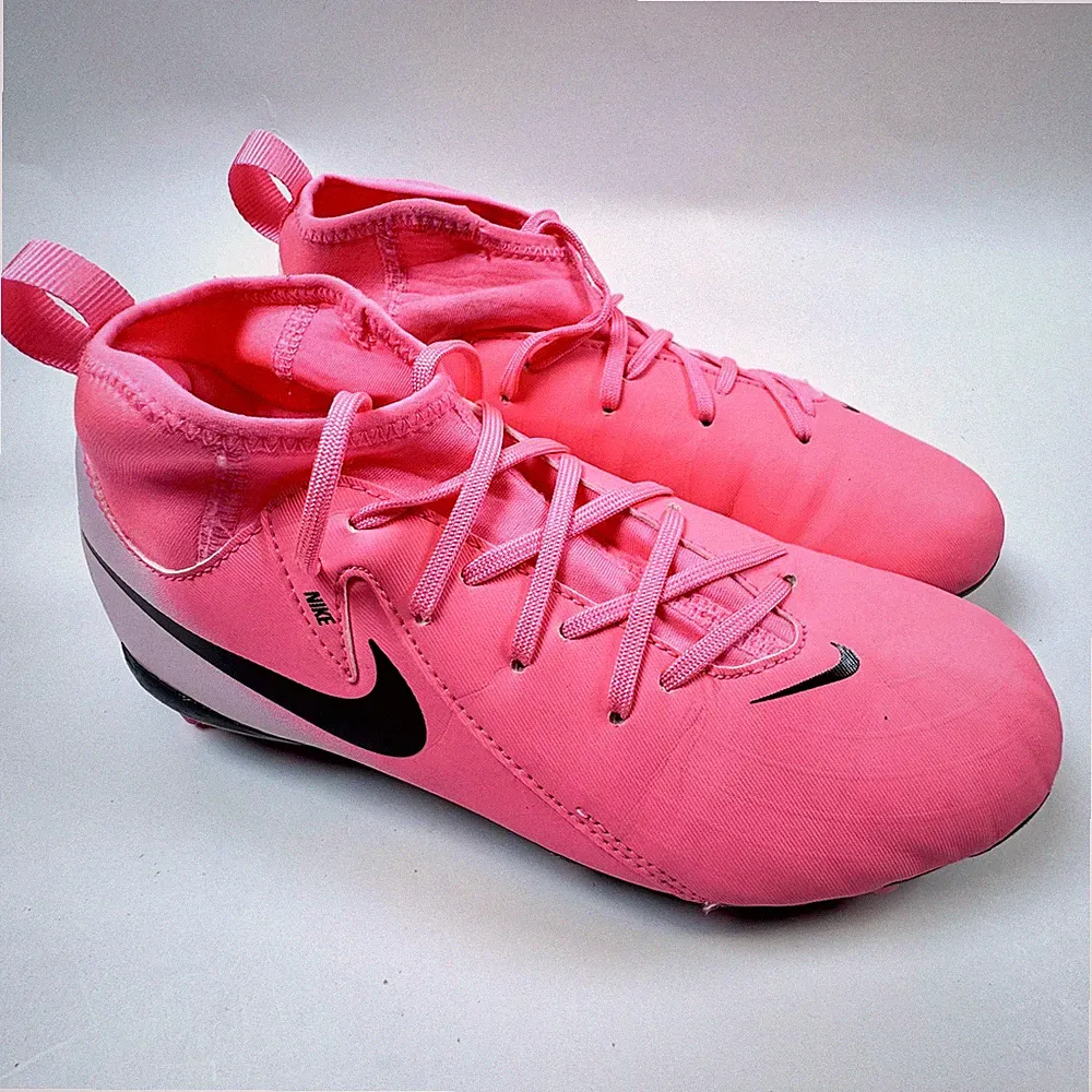 Nike Phantom Luna Shoes Womens Size 4Y Pink Soccer Football Cleats FG Spikes
