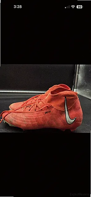Nike Phantom Luna Shoes Womens Size 8 Orange Soccer Cleats Stained FN8406-600