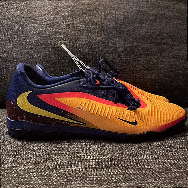 Nike Phantom Shoes Mens Size 11.5 Orange Navy Turf Soccer Cleats HQ2326-800
