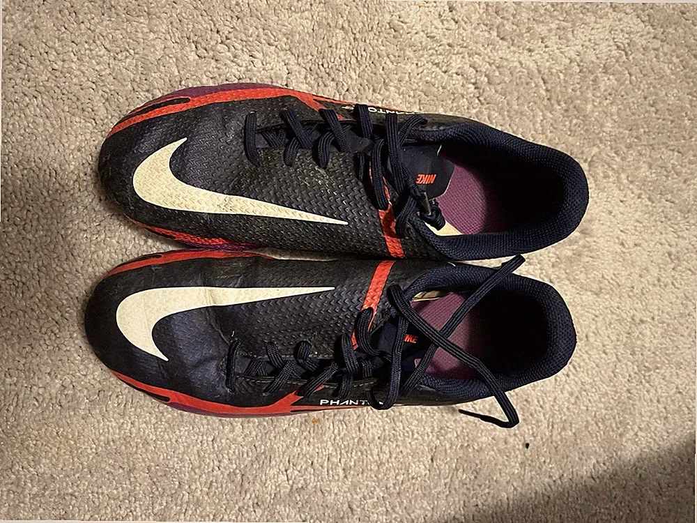 Nike Phantom soccer cleats.