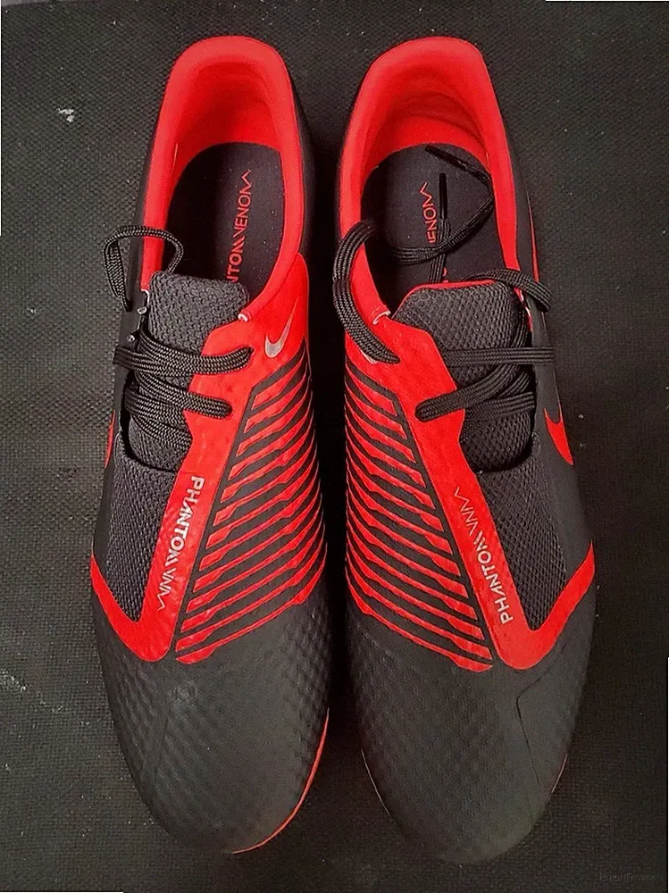 Nike Phantom Venom Elite FG Firm Ground Soccer Cleats - Crimson/Obsidian Size 11