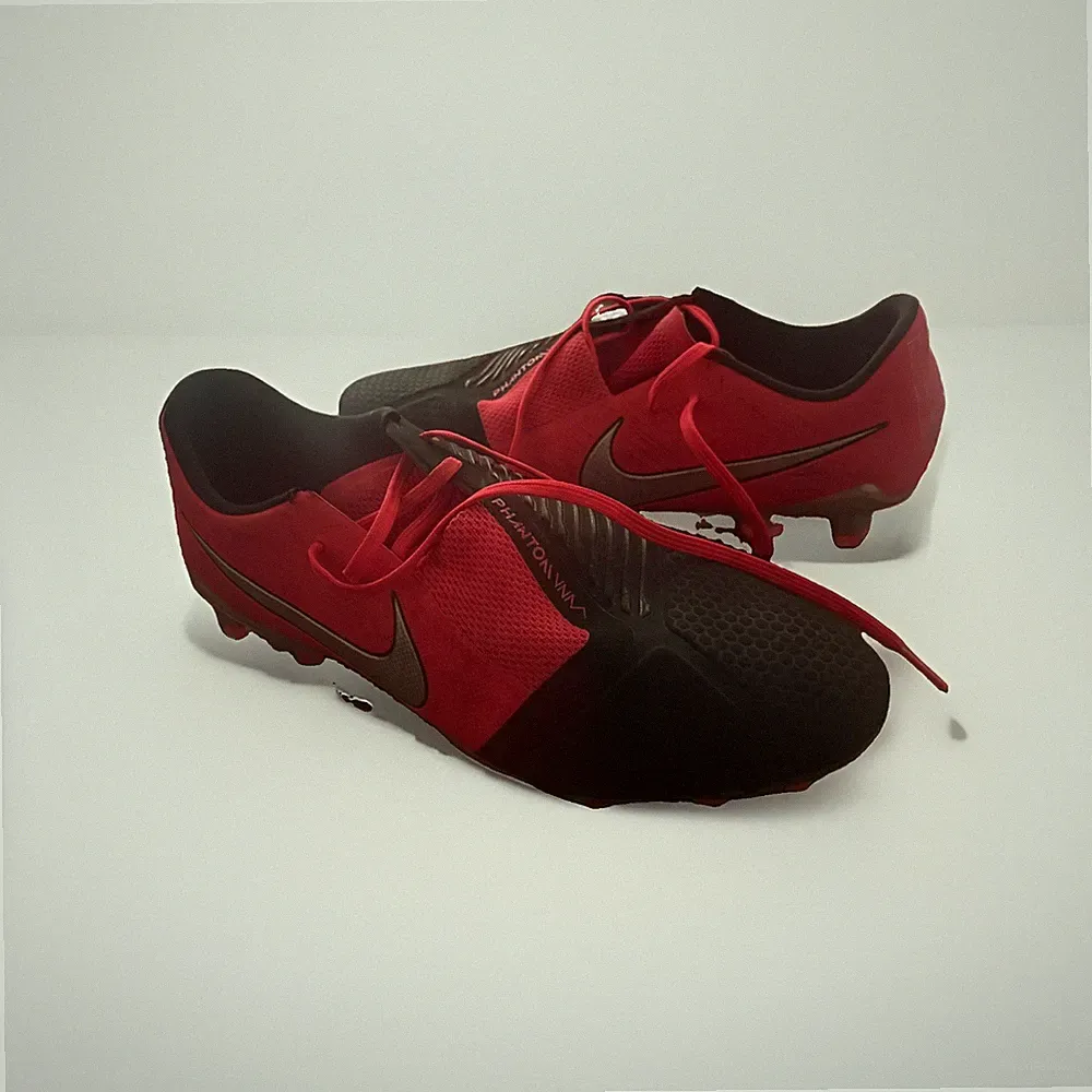 Nike Phantom Venom Pro FG Soccer Cleats Laser Crimson Black Size 10 AO8738606