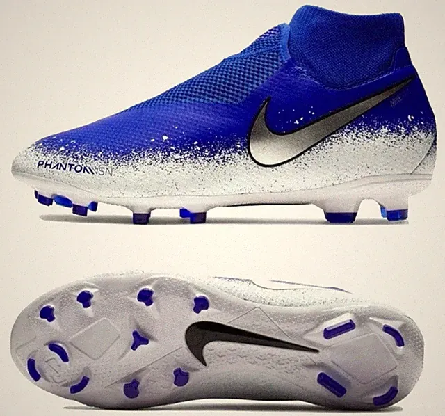 NIKE PHANTOM VSN PRO DF FG SOCCER CLEATS MEN’S SIZE 12 WOMEN’S 13.5 UPC231