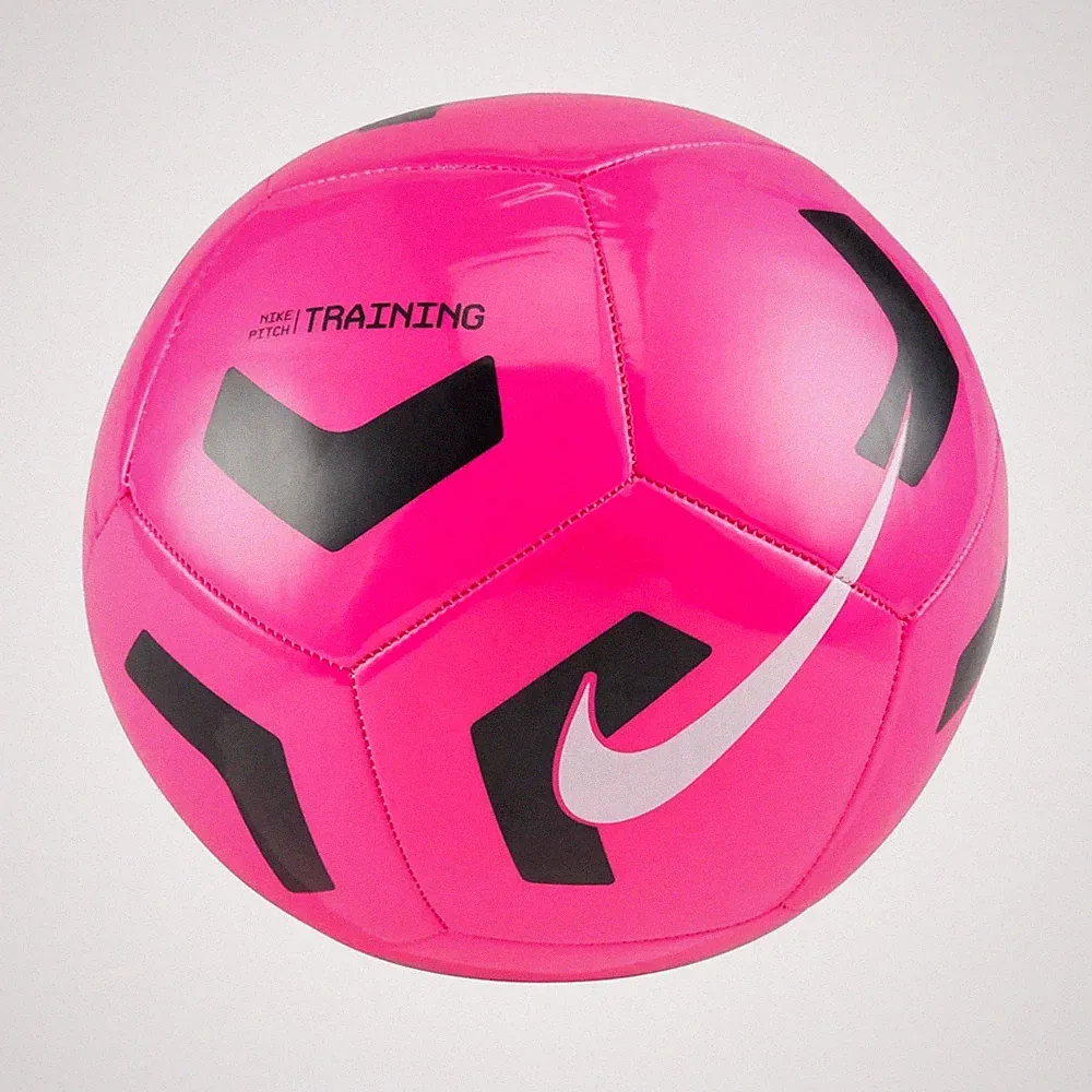 Nike Pitch Soccer Ball Training Flight Power Pink Black White FZ7555-614 Size 5
