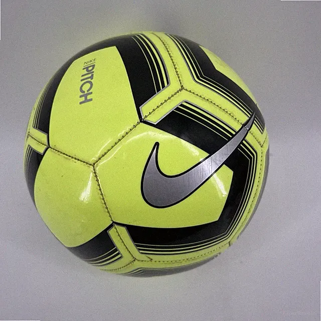 Nike Pitch Training Soccer Ball Size 4 Yellow Black Training