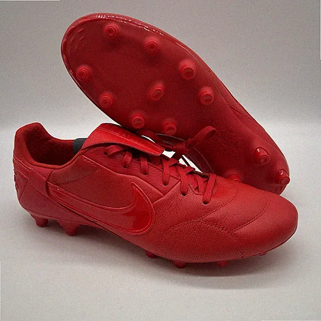 Nike Premier 3 FG Fire Red Soccer Cleats Mens Size 9.5 NEW HM0265-600