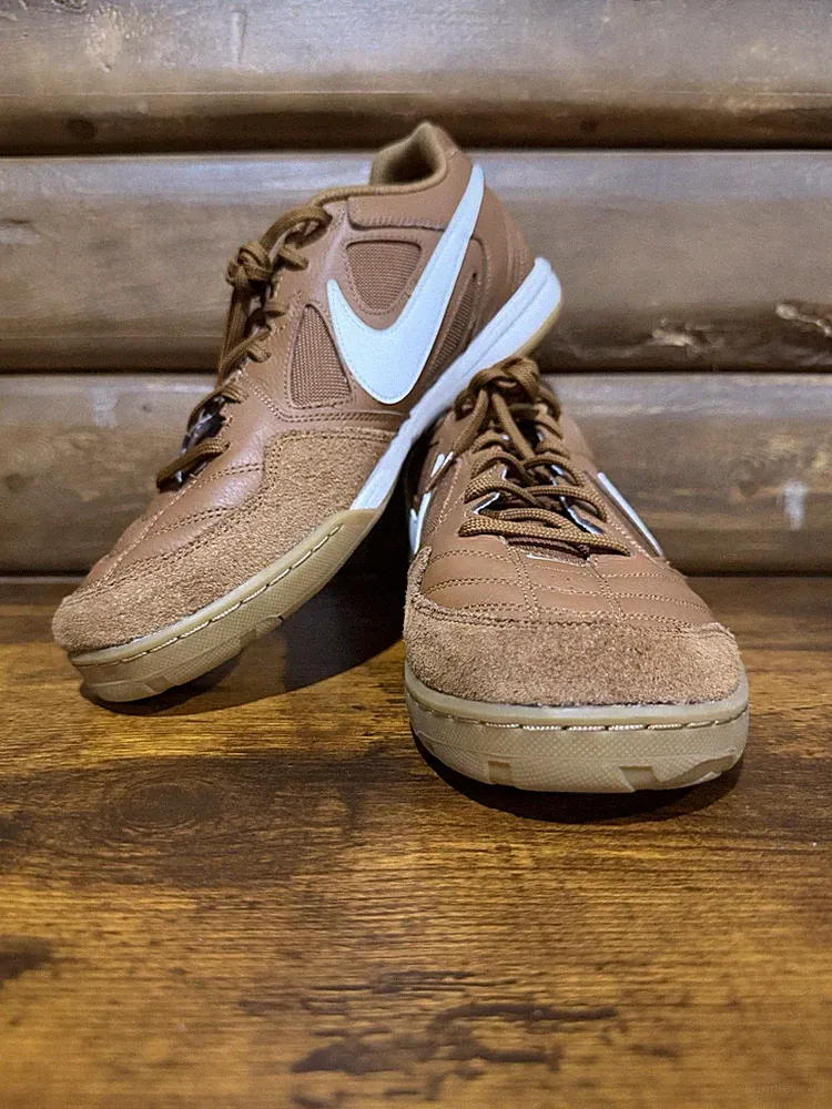 Nike Premier 3 Sala IC Indoor Soccer Shoes Mens 13 Brown Gum Futsal HQ6020-200