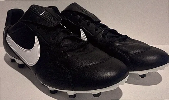 Nike Premier III 3 FG Soccer Cleats Black White AT5889-010 Men's Size 11