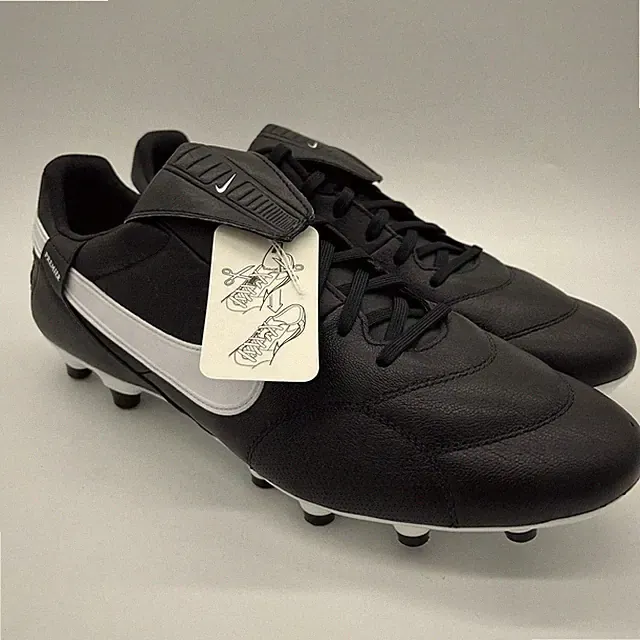 Nike Premier III 3 Firm Ground Men's Size 11.5 Black Soccer Cleats AT5889-010