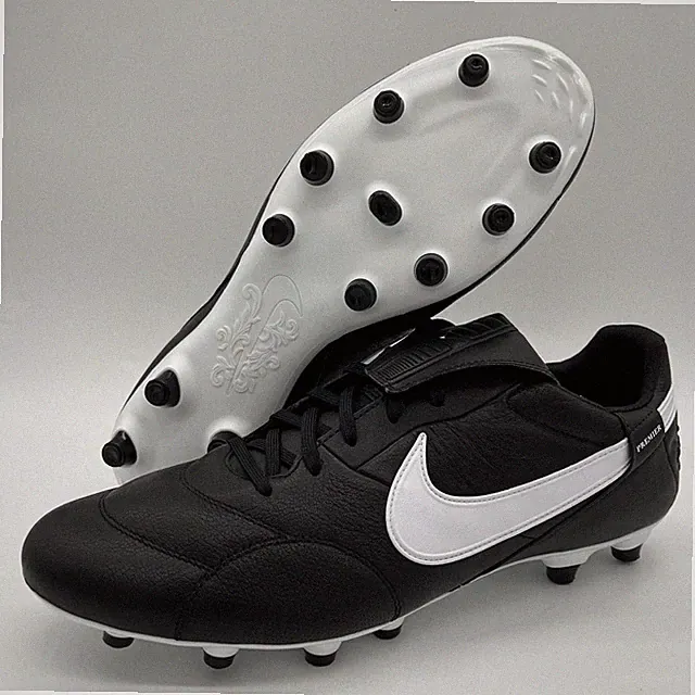 Nike Premier III 3 Firm Ground Men's Size 12.5 Black Soccer Cleats AT5889-010