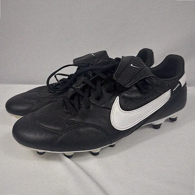 Nike Premier III FG Soccer Cleats Black White AT5889-010 Men’s 8.5 US Leather
