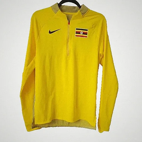 Nike Pro Elite Uganda Running 1/2 Zip Jersey Men's Size Small NWOT CK3550 728