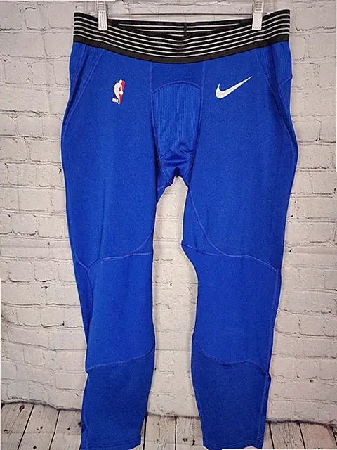 NIKE PRO Men's NBA Royal Blue Compression Dri Fit Underpants Sz 2XLT