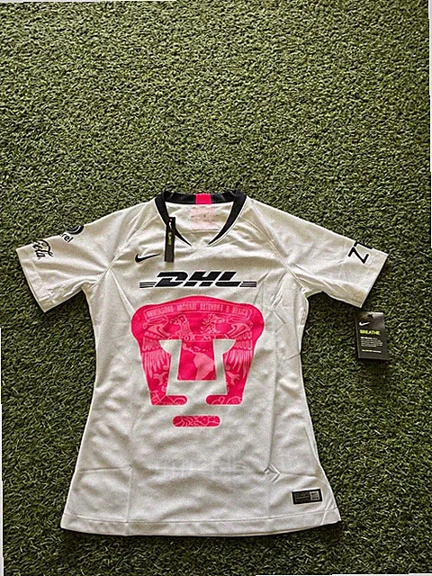 Nike Pumas Women's Home Jersey 18/19 - White/Pink