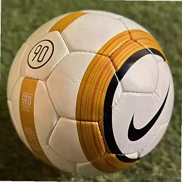 NIKE RARE T90 TOTAL Gold AEROW PREMIER LEAGUE SWIFT 2005-06 Soccer Ball Size-5