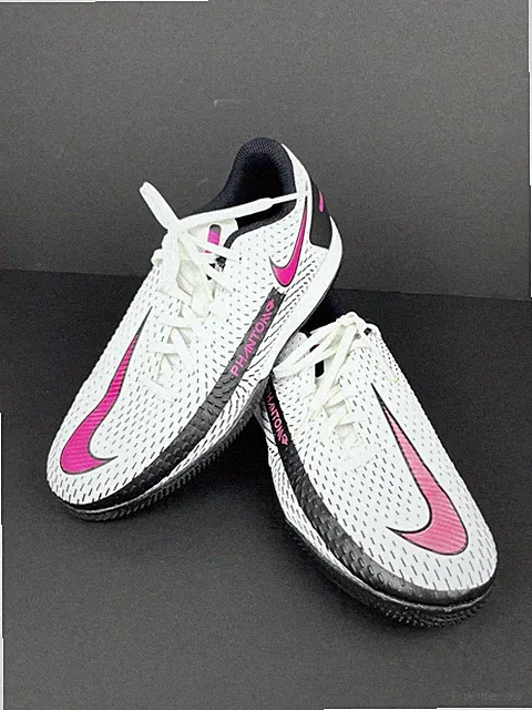Nike React Phantom GT Academy IC Indoor Soccer Cleats Unisex Kids Size 3.5Y