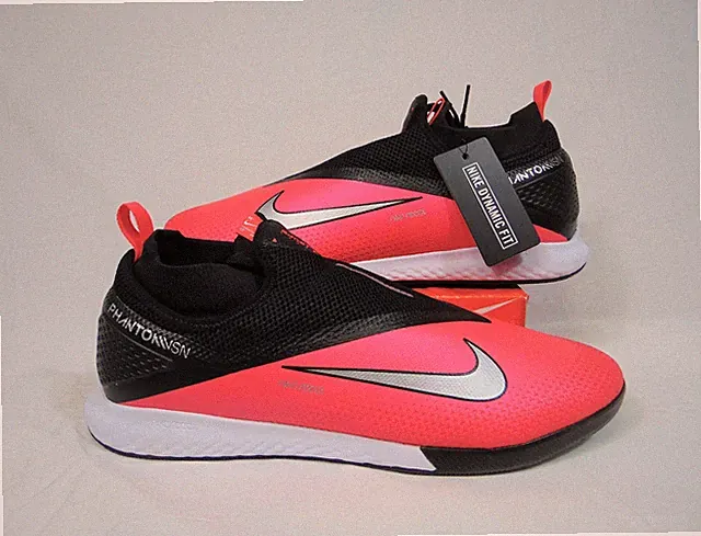 Nike React Phantom VSN 2 Pro DF IC Indoor Soccer Shoes Sz 12 NEW CD4170 606