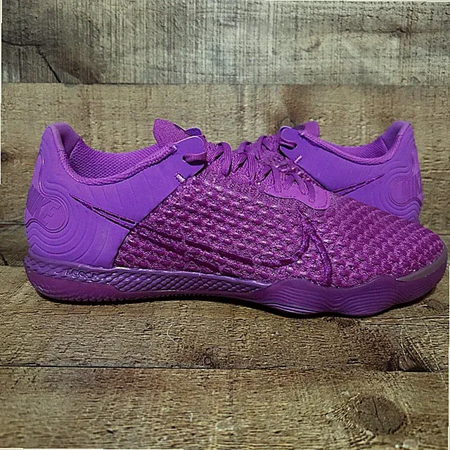 Nike Reactgato Indoor Court Soccer Shoes NBY Mens Size 11 Purple CT0550-500 NEW