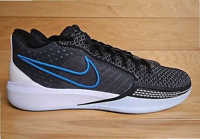 Nike Sabrina 1 Womens 12 Mens 10.5 Basketball Shoes Black Photo Blue FQ3381-001