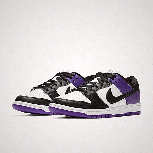 Nike SB Dunk Low Pro Court Purple Men's 12 US Skate Classic Zoom Air Shoes