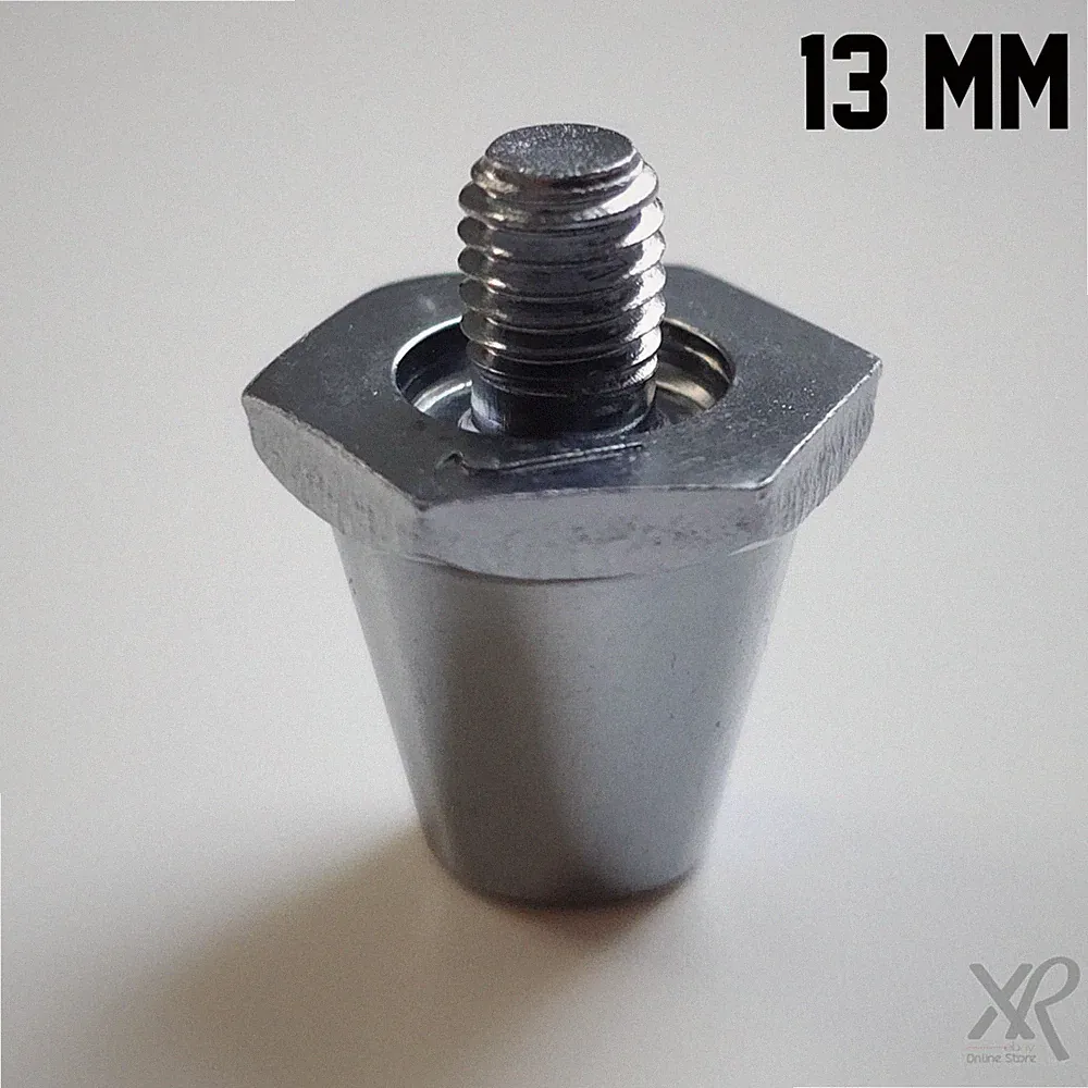Nike SG Pro 13mm Authentic Single Replacement Soccer Stud Silver Soft Ground