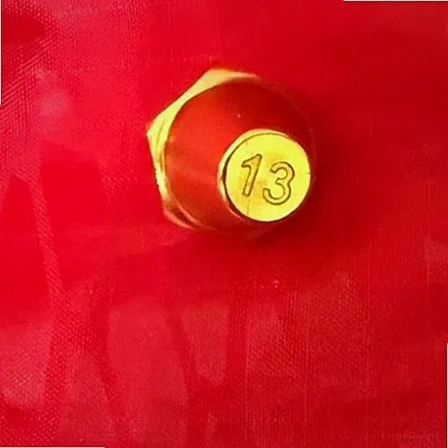 Nike SG Pro 13mm Single Replacement Stud/Cleat Yellow Metal Soft Ground AntiClog