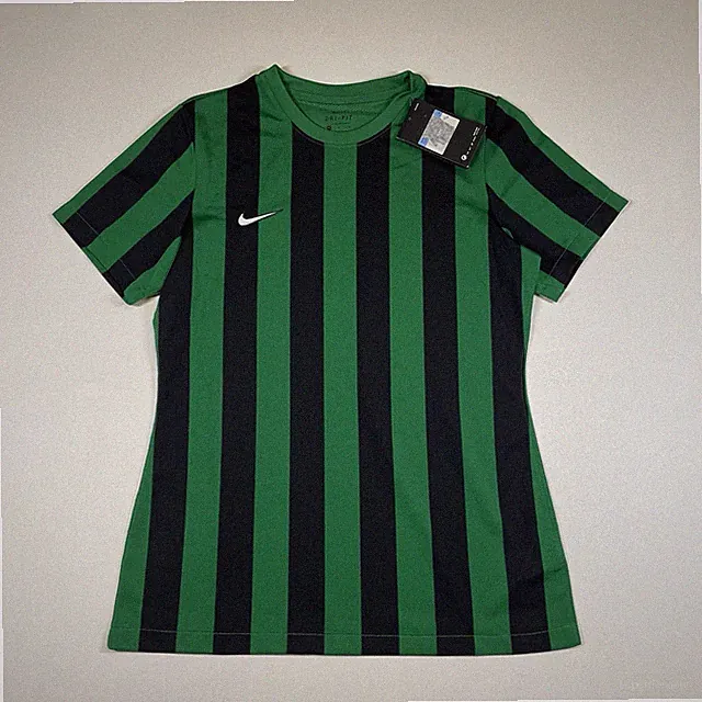 Nike Shirt Women’s Medium Green Black Division IV Soccer Jersey Mesh Back NEW