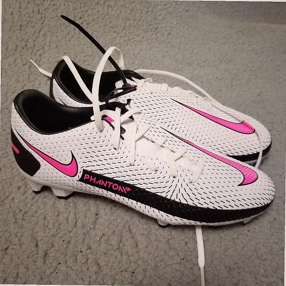 Nike Shoes Mens Size 6.5 White Phantom GT Academy Soccer Cleats FG/MG CK8460-160