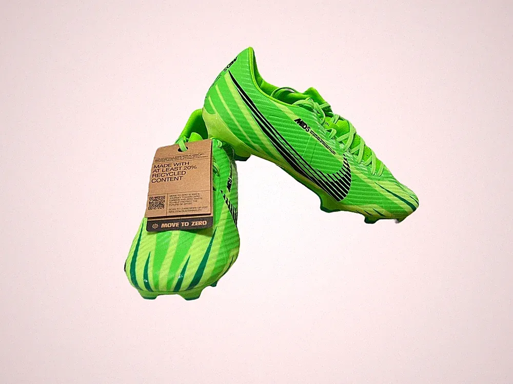 Nike Soccer Cleats Men's Size 8.5 Zoom Vapor 15 ACAD MDS FG/MG Green NEW!