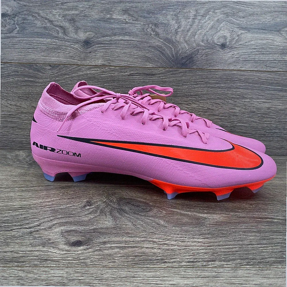 Nike Soccer Cleats Mens 11.5 Pink Air Zoom Mercurial Vapor 16 PRO FQ8685-600