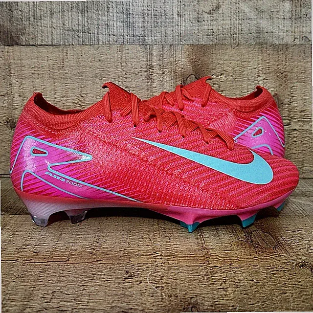 Nike Soccer Cleats Mens 4.5 Womens 6 Mercurial Vapor 16 Elite FG Red FQ1457-800