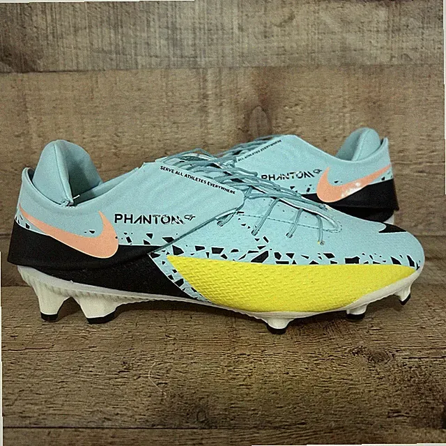 Nike Soccer Cleats Mens 4 Womens 5.5 Phantom GT2 Academy Flyease FG DH9638-407