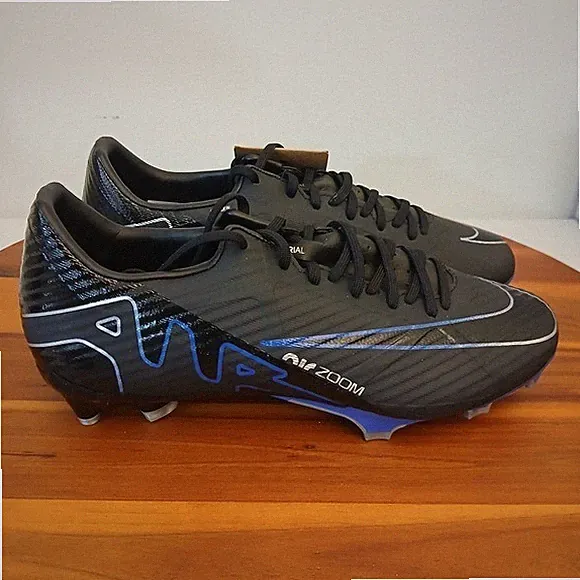 Nike Soccer Cleats Mens 6.5 Black Mercurial Zoom Vapor 15 Academy Futbol Shoes
