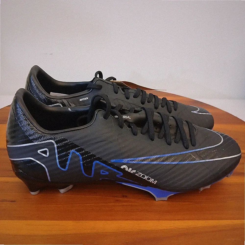 Nike Soccer Cleats Mens 6.5 Black Mercurial Zoom Vapor 15 Academy Shoes DJ5631