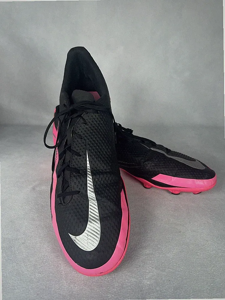 Nike Soccer Cleats Mens Size 12 Phantom GT Academy Futbol CK8459-006 Black Pink