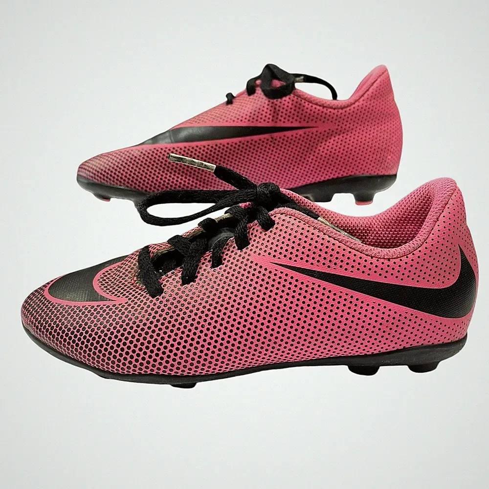 Nike Soccer Cleats Shoes Kids Boys Girls Toddler Kids Size 11 Pink