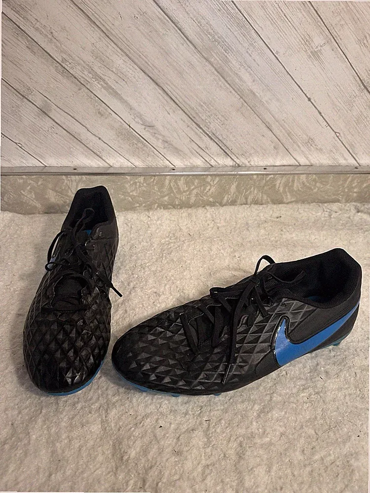 Nike Soccer Cleats Tiempo Legend Men’s Size 10 8 Club FG Black S AT6107-004