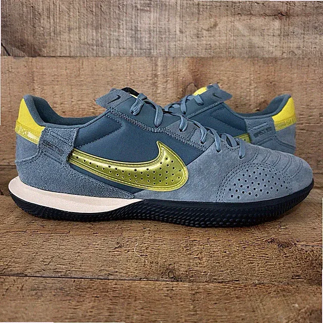 Nike Streetgato Men’s Sz 6 Womens Sz 7.5 Indoor Soccer Blue DC8466-004 NEW