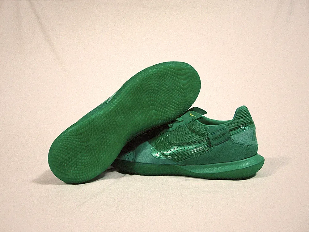 Nike Streetgato Suede Stadium Green Indoor Soccer Shoes Sz 11.5 NEW DC8466 301